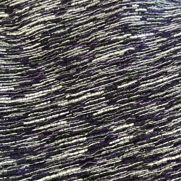 CALVIN KLEIN | Purple Gray White Blazer Jacket - Size 6P - Picture 5 of 5